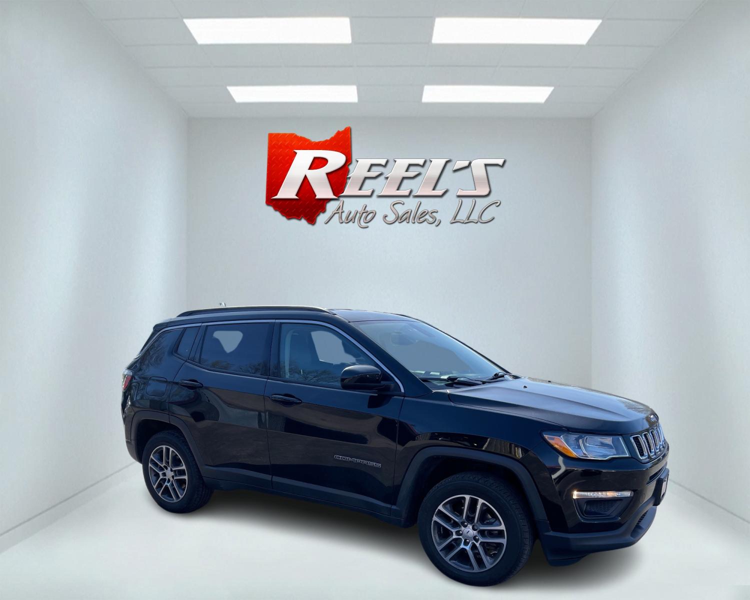 2017 Black /Black Jeep Compass Latitude 4WD (3C4NJDBB9HT) with an 2.4L I4 DOHC 16V engine, 9-Speed Automatic transmission, located at 547 E. Main St., Orwell, OH, 44076, (440) 437-5893, 41.535435, -80.847855 - This 2017 Jeep Compass Latitude 4WD is a capable and well-equipped compact SUV. It features a 2.4L I4 MultiAir engine paired with a 9-speed automatic transmission, delivering a smooth driving experience enhanced by Auto Start/Stop technology. Convenience features include push-button start, remote st - Photo #3